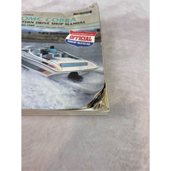 Clymer OMC Cobra Stern Drive Shop Manual 1986-1993 B738 - Picture 3 of 8